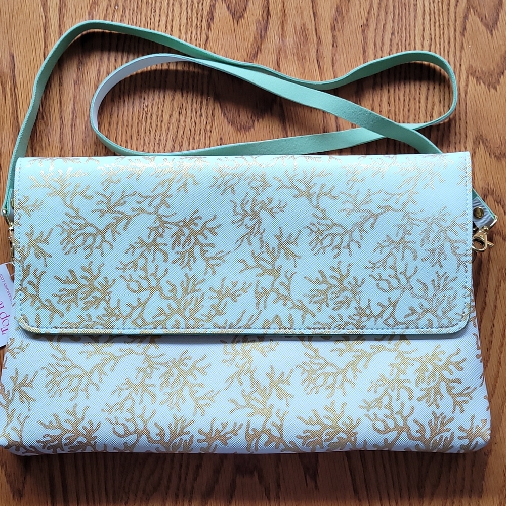PURSE. Top it Off. Cross body or wrist clutch. NWT